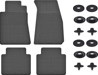Produktbild von Gummimatten Mit Stoppern Für: Mercedes Vaneo W414 (2001-2005) Schwarz Set