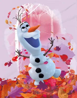 Produktbild von Frozen Die Eiskönigin Decke Olaf Summer 130x170 cm passend zur Bettwäsche
