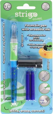 Zdjęcie produktu dla STRIGO Pióro Wymazywalne: Kosmiczna podróż w pisaniu dla małych odkrywców