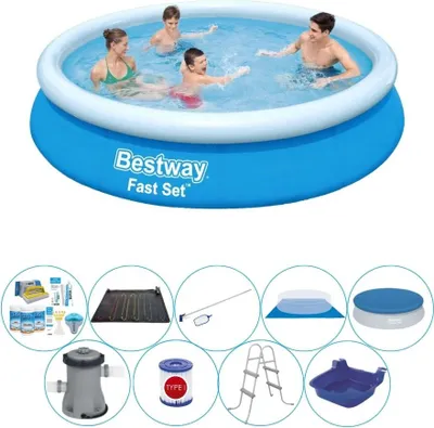 Zdjęcie produktu dla Bestway Fast Set 366x76 cm okrągły - Basen z akcesoriami