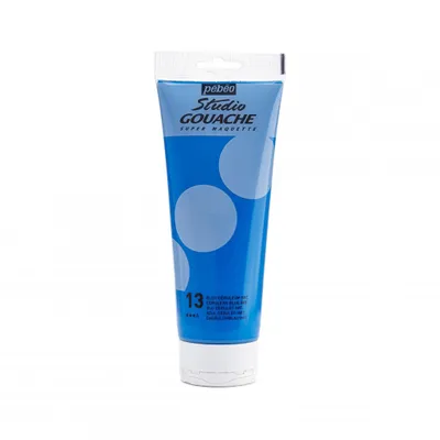 Zdjęcie produktu dla Pebeo Studio Gouache, 220 ml, Ceruleanblau