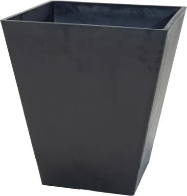 Immagine prodotto di Topf - MEGA COLLECTIONS - Ecostone Square - 48 x 57 cm - Schwarz