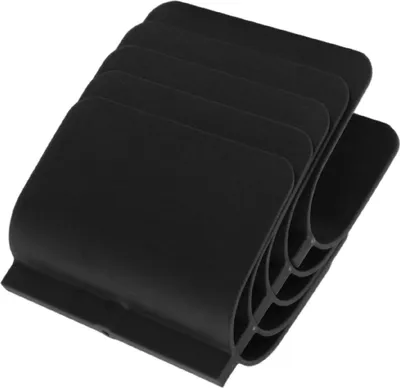 Image de 5Pcs Electrical Outlet Marker for Drywall Installation Wire Protection Drywall Marking Tool for Electrical Outlets Black (Outil de marquage des prises électriques pour l'installation de cloisons sèches)