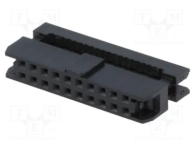 Immagine prodotto di 1 connettore a spina, pin: 20, con cavo femmina da 1 mm, modello T826120A101CEU - connettore