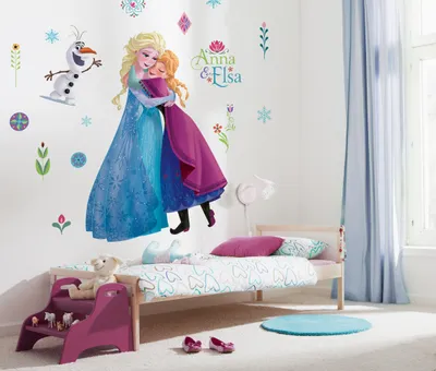 Produktbild von Komar Vlies Fototapete selbstklebend und konturgeschnitten "Frozen Nordix Summer XXL" - Größe: 127 x 200 cm (Breite x Höhe) - 1 Stück
