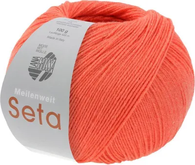 Produktbild von Lana Grossa - Meilenweit 100g Seta 0018 lachs