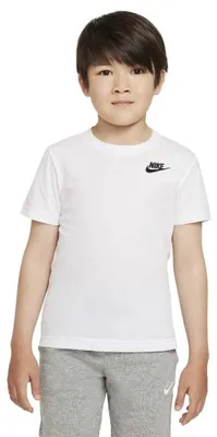Produktbild von Nike Kids Embroid Futura Kurzarm-t-shirt Weiß 3-4 Years Kinder Weiß 3-4 Years