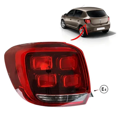 Zdjęcie produktu dla Światło tylne Do DACIA SANDERO ll Światło tylne LEWE 2017- E-check