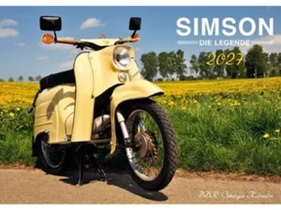 Produktbild von Simson Kleinkrafträder Kalender 2027 - Die DDR Legende