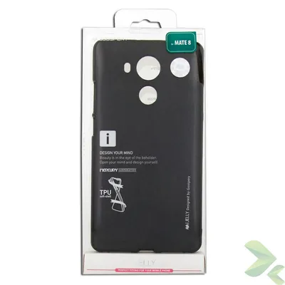 Produktbild von Mercury I-Jelly - Huawei Mate 8 Hülle (Schwarz)