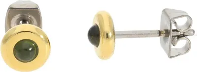 Produktbild von Boccia Titan Ohrstecker mit Turmalin-Steinen grün 05053-04