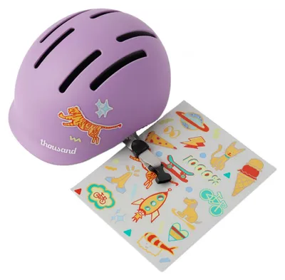 Immagine prodotto di Thousand Jr. Toddler - Power Purple - Misura della testa 45 - 49 cm - Casco per bambini da 1 anno in su