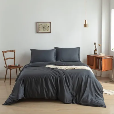 Zdjęcie produktu dla Pokrowiec na kołdrę bambusowy, 200x220 cm, kolor: błękitny, przeznaczony do użytku hotelowego