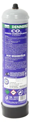 Produktbild von Dennerle CO2 Einwegflasche 500g - zur CO2-Düngung von Aquarien