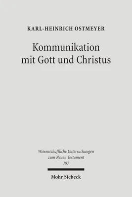 Obrázek produktu pro Kommunikation mit Gott und Christus
