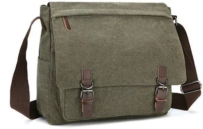 Obrázek produktu pro Kožená vintage taška přes rameno – velká taška ve stylu batohu pro muže i ženy, vhodná pro 15palcový notebook