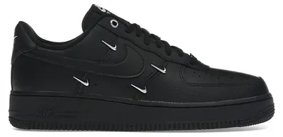 Produktbild von Nike Air Force 1 Low '07 LX Black Silver Mini Swoosh (Women's) - EU 44