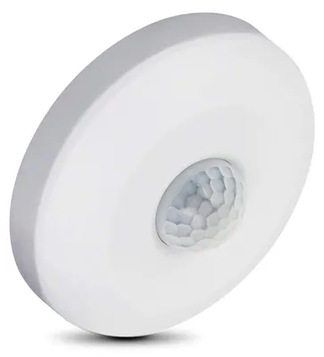 Obrázok produktu pre PIR senzor pohybu, infračervený senzor pohybu, detekčný uhol 360°, dosah až 6 metrov, LED, stupeň krytia IP20