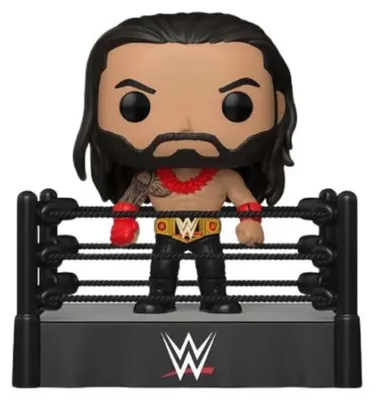 Produktbild von WWE POP! Deluxe Vinyl Figur Roman Reigns in Ring 9 cm