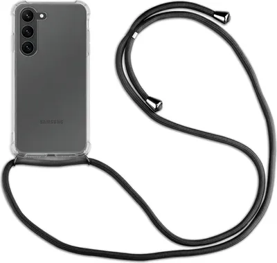 Produktbild von Handykette für Samsung Galaxy S26+ Handyhülle mit Band in Schwarz