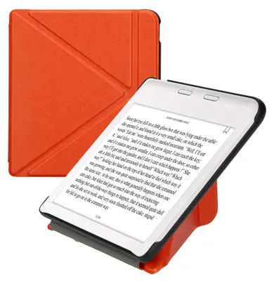 Produktbild von kwmobile Schutzhülle für Kobo Kobo Libra Colour / Tolino Vision Color Hülle - Kunstleder Case - eReader Klapphülle mit Auto Sleep Funktion - Cover mit