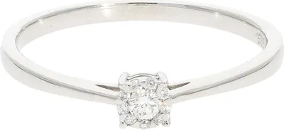 Produktbild von JuwelmaLux Verlobungsring 585 Weißgold mit Brillant JL10-07-2342 Größe 56