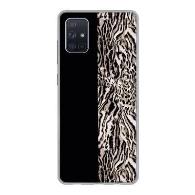 Produktbild von MuchoWow® Handyhülle Schutzhülle Hülle für Samsung Galaxy A71 Tierdruck - Design - Tiere Silikon Softcase Handy Hülle - Kartenbesitzer