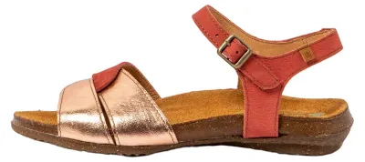 Produktbild von El Naturalista Sandalen Damen N5557 PLEASANT-METALIZADO FRAMBUESA / WAKATAUA Farbe Pink