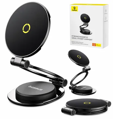 Zdjęcie produktu dla Uchwyt samochodowy Baseus MagPro Series II magnetyczny czarny