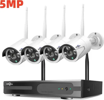 Produktbild von WiFi-Sicherheitskamerasystem, 3MP/5MP Auflösung, IP66 wasserdicht, 5MP Kugelsystem, Keine