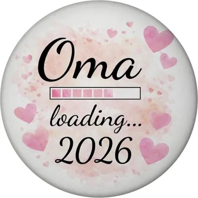 Produktbild von Rosa Herzen Magnet Oma Loading... 2026