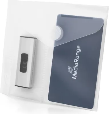 Zdjęcie produktu dla MediaRange BOX986 MediaRange USB-Stick Tasche 2 Fächern Abheftlochung 10er Pc