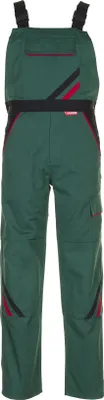 Produktbild von Planam Latzhose Highline Gr. 54 grün/schwarz/rot