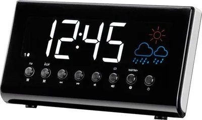 Zdjęcie produktu dla Denver, radio z zegarem, CR-718, radio z zegarem, wyświetlacz LED,