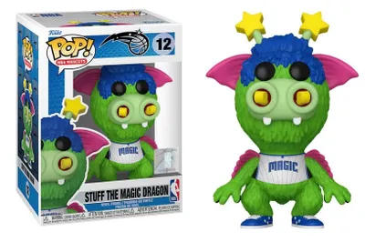 Produktbild von Funko POP! NBA Mascots: Orlando Magic - Stuff the Magic Dragon #12