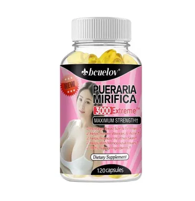 Immagine prodotto di Pueraria Mirifica 1000mg (120 capsule) integratore alimentare, donne, seno