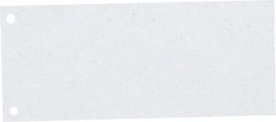 Produktbild von Trennstreifen 10,5x24cm VE=30x100 Stück weiß