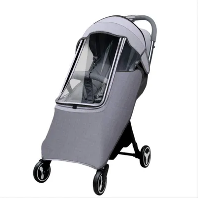 Productafbeelding van Universele transparante regenhoes voor kinderwagens
