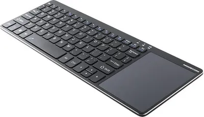 Zdjęcie produktu dla Modecom MC-TPK1, Pełnowymiarowy (100%), Bezprzewodowy, RF Wireless, Mechaniczna, QWERTY, Czarny