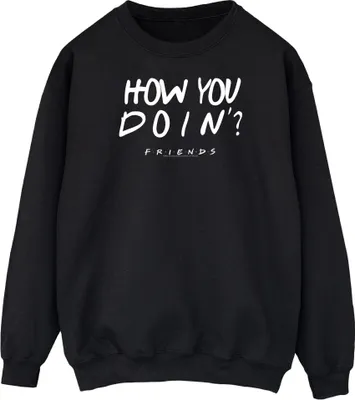 Produktbild von Friends - "How You Doin?" Sweatshirt für Herren BI48722 (S) (Schwarz)