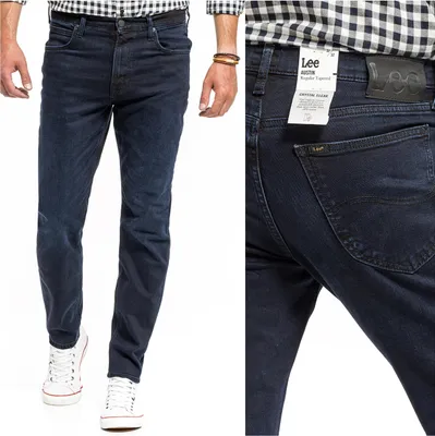 Produktbild von LEE, Herren Jeanshosen, Straight fit, AUSTIN, W31 L32, Blau, Jeans, baggyjeans, buggy