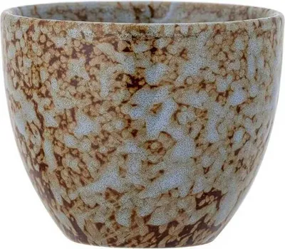Produktbild von Bloomingville Becher PAULA KLEIN Blau Meliert Keramik 195 ml Tasse Kaffeebecher