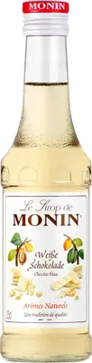 Produktbild von Monin Weiße Schokolade Sirup mit natürlichem Aroma 250ml