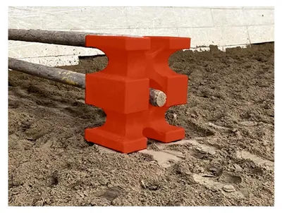 Produktbild von Kastenblöckchen für die Equisitation in Orange