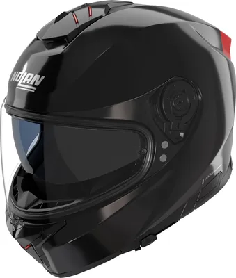 Produktbild von Nolan N80-8 Classico Nobile Helm, schwarz/rot, XL (62)