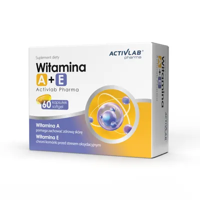 Image de ActivLab Pharma Witamina A+E, 60 kapsułek