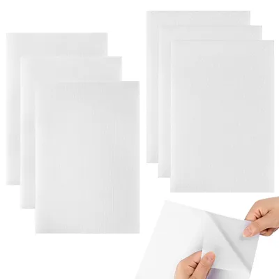 Productafbeelding van Klettband 6 Stuks 20 x 30 cm met Klittenband voor Naaidoeleinden