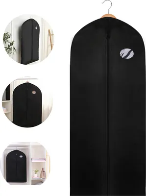 Produktbild von Clanmacy Kleidersack 150x60cm Anzug Tasche Schutzhuelle Kleiderschutz Kleiderhuelle Anzugsack