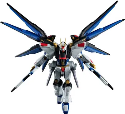 Image de Mobile Suit Gundam Seed Destiny Robot Spirits Figurine ZGMF-X20A Strike Freedom Gundam 15 cm