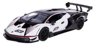 Obrázek produktu pro BBURAGO Lambo Essenza SCV12, Model supersportovního automobilu, Sestavený, 1:24, Lamborghini Essenza SCV12, Jakékoliv pohlaví, Kov, Plast